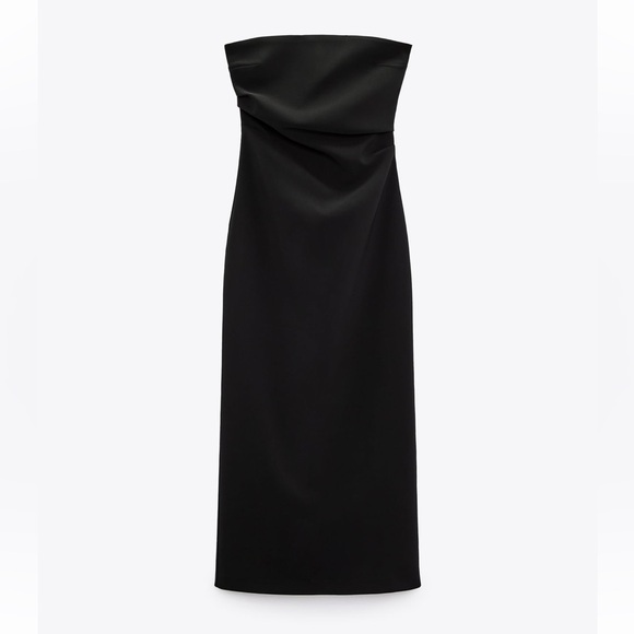 Zara Strapless MIDI Dress - Picture 5 of 8